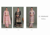 Heavy Premium Chinon With Multi Thread & Sequence Embroidery Suit